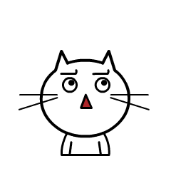 猫咪张嘴表情包动图