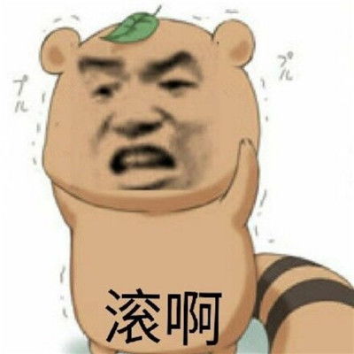 关于滚的暴走聊天表情精选合集滚系列的恶搞表情大全