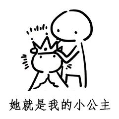 表情包这就是我的小公主