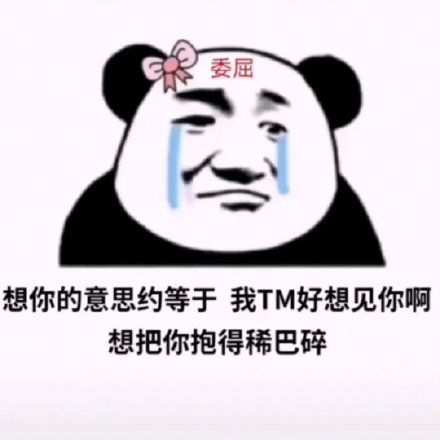 沙雕表情包最近超火的熊猫头表情包