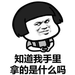 整人套路表情包知道我手里拿的是什么吗