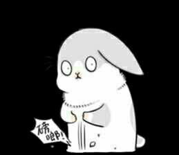 这个兔子的表情包,最好是直接发图,全套