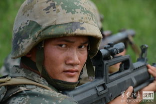 这表情对了解放军特战精兵最美脸庞