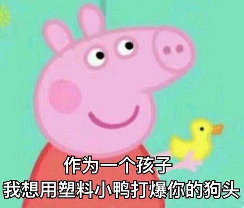 你有什么好用的小猪佩奇表情包