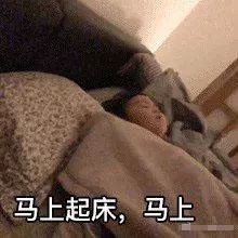 各种赖床的表情包起太早我会心情不好