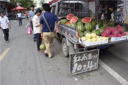 农村大集高温下的摆摊老人,怕被人骗只要现金,半天挣二三十元