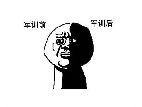 军训口号的那些老梗了