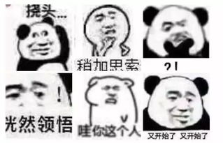 熊猫头表情包看我干不干你就完事了