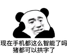 熊猫头怼人专用表情包有我一口饭吃就有你一个碗刷