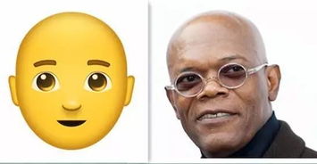 emoji新出的表情太潮了光头卷发奶奶灰都有了...