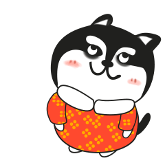 二哈拜年记微信表情包