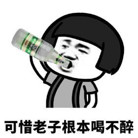 表情包我想喝个烂醉,之后再打个电话给你