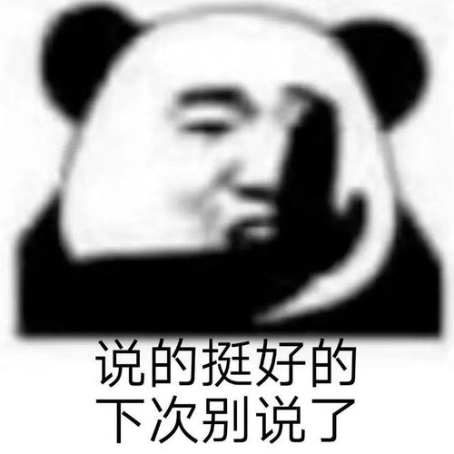 搞笑表情包说的挺好的,下次别说了