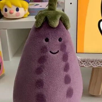 jellycat茄子表情包二