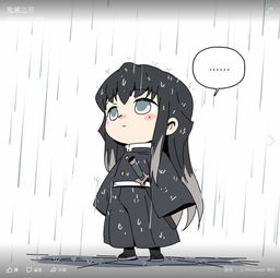 鬼灭之刃小剧场九柱vs雨天,其实富冈从来就没感受过下雨吧