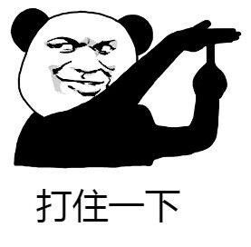 怼人专用熊猫头表情包就因为我好看针对我闭嘴吧你个无耻老贼