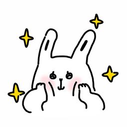 年糕兔要上天微信表情