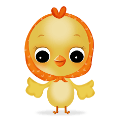 小鸡卡通gif动画表情一套