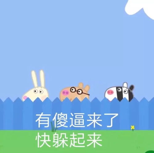 二次元表情包斗图必备小猪佩奇