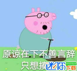 小猪佩奇不差钱表情包下载小猪佩奇身上纹表情包下载高清无水印版迷你下载