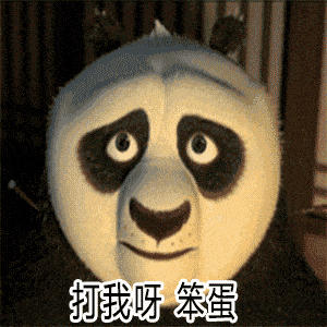 功夫熊猫动图表情包
