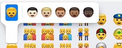 ios8.3最新测试版中,苹果继续调整emoji表情