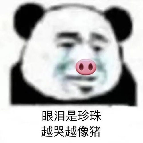 熊猫头表情包丨对不起,我爱的是游戏