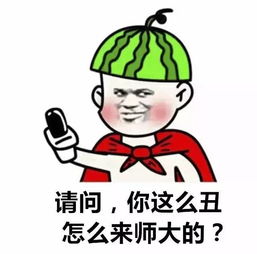 新生来了呐,你要的精选师大表情包
