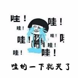 哇的一声就哭了表情包微信哇的一下哭出声表情包图片