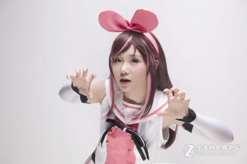 第一次拍摄cos的照片,小美女表情很到位