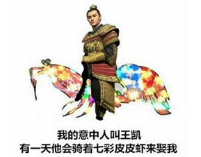 骑七彩皮皮虾来娶你表情七彩皮皮虾表情包手机版1.0安卓版