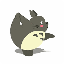 动态图gif表情包龙猫