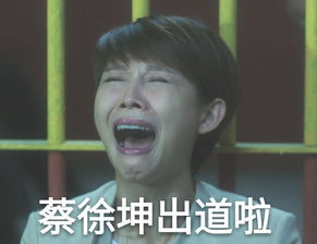 蔡少芬新剧哭成表情包竟成偶像练习生选手蔡徐坤林彦俊护身符