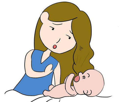 吃饱打嗝表情包新生儿
