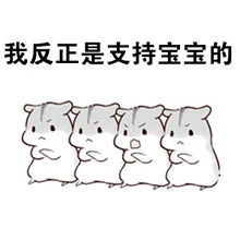 hamham仓鼠王宝强绕口令表情包宝宝的宝宝不是宝宝的宝宝