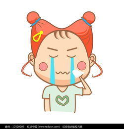 原创包脸妹哭泣表情包元素
