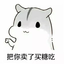 小仓鼠表情包再闹卖了你,把你卖了买糖吃