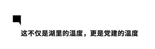 这不仅是湖里的温度,更是党建的温度