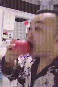 搞笑gif儒子可教也,这孩子能成大事