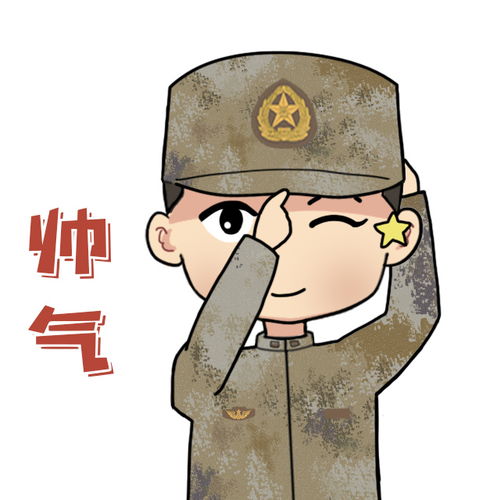 一组超萌兵哥哥表情包来袭,请查收十四