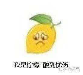 冒个泡的表情包柠檬精