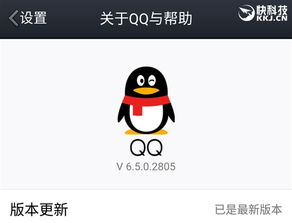 安卓手机qq6.5突然现身扫出一只企鹅