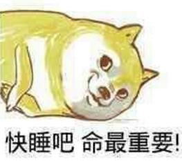 睡睡睡就知道睡表情包过奖
