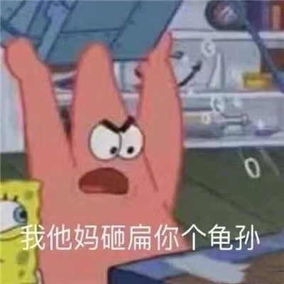 按下骂人开关之骂人表情包