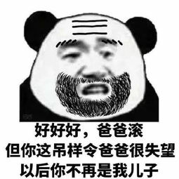 儿子是什么让我们父子反目成仇表情包装爸爸装逼图片大全超能街机