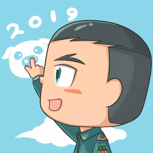 漫画2019兵哥头像表情包快来带走