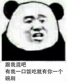 熊猫头撩妹表情包你去哪里了,我好想你