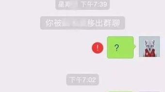 微信提示被群主移出群聊头像怎么还在群里