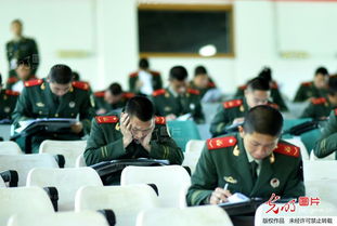 兵哥考试表情包一组照片探访士兵高考心理脉动