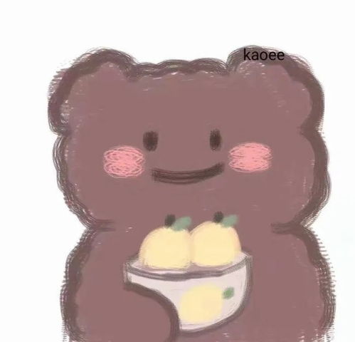 小熊小兔可爱表情包.